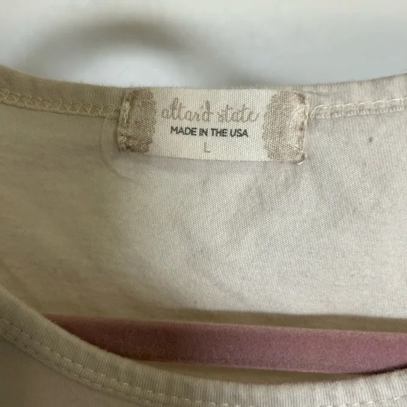 SOLD Altar’d State Nashville Music City Off White Crop Top Tee - Picture 2 of 4